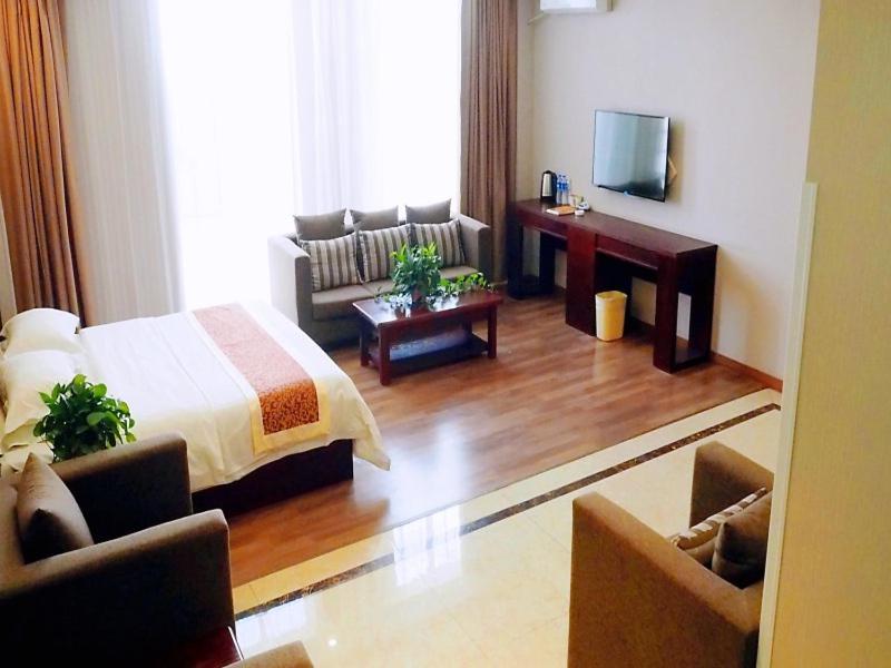 Greentree Alliance Ningxia Hui Autonomous Region Yinchuan South Bus Station Hotel Dış mekan fotoğraf