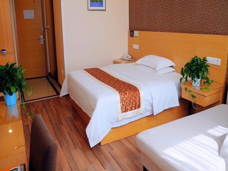 Greentree Alliance Ningxia Hui Autonomous Region Yinchuan South Bus Station Hotel Dış mekan fotoğraf